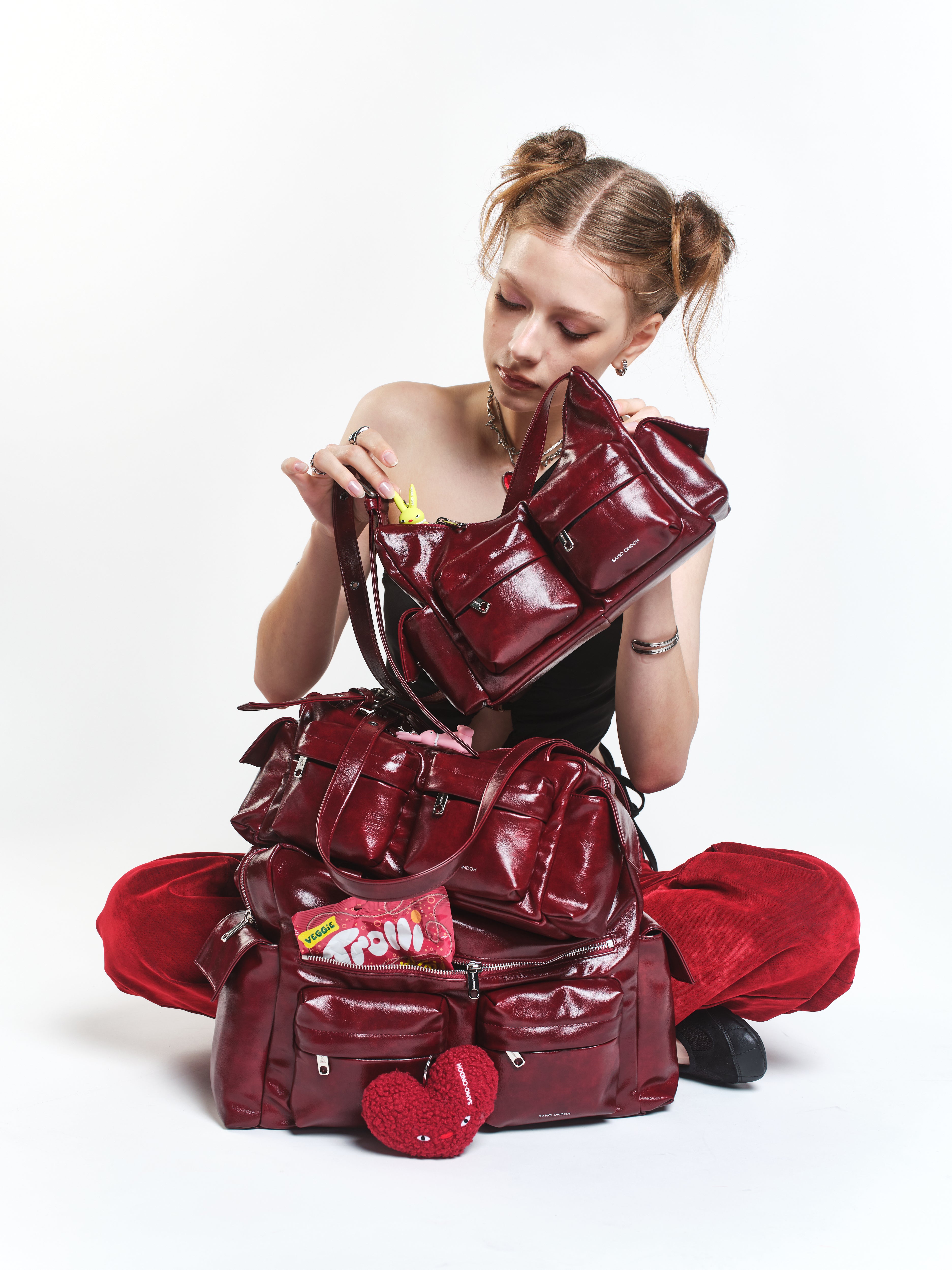 Pocket Utility Bag M Vampire Brown