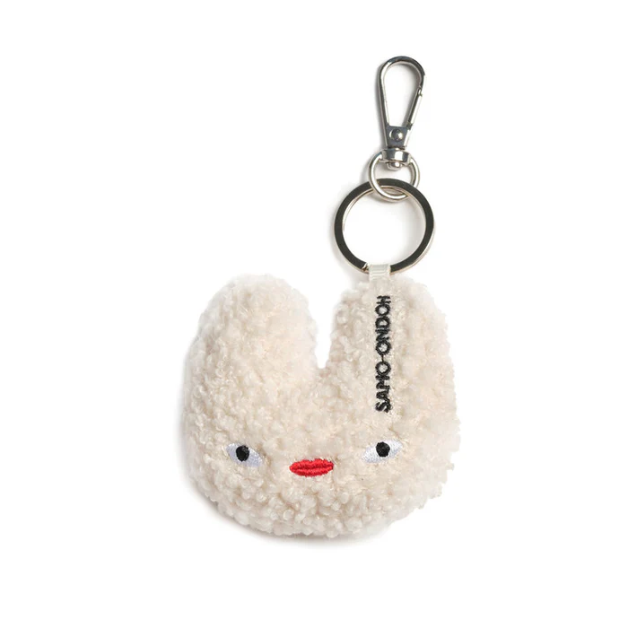 Tokiyom Keychain Eco Shearling Ivory