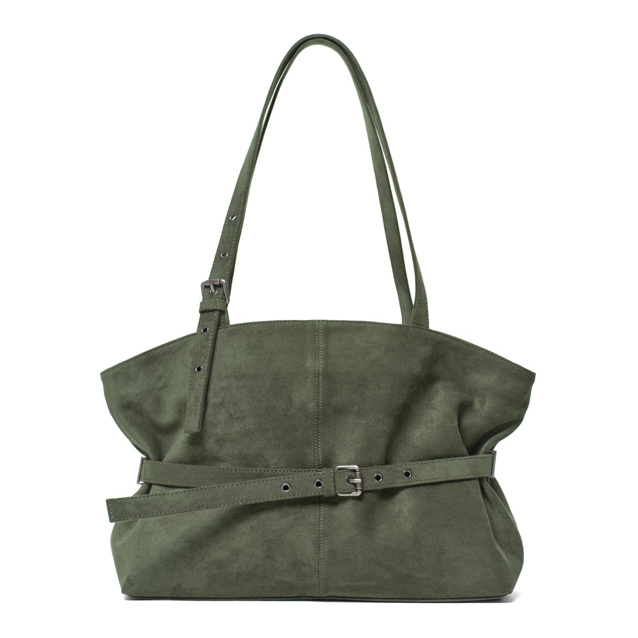 Le Belt Bag L Suede Army INDONESIA