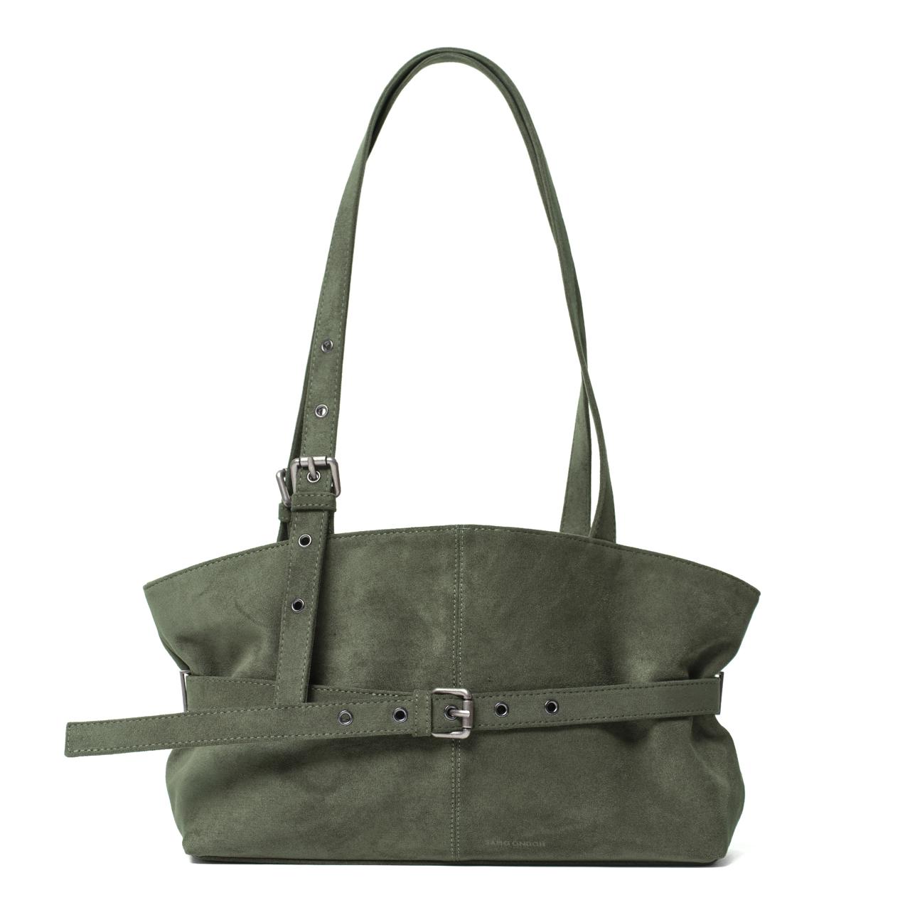 Le Belt Bag M Suede Army INDONESIA