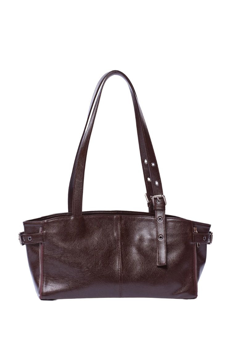 Zipper Shopper S Goat Chocolate
