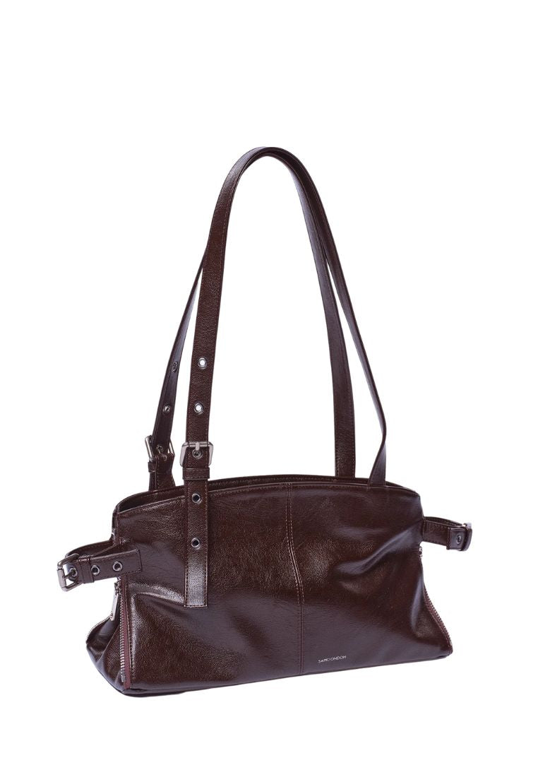 Zipper Shopper S Goat Chocolate
