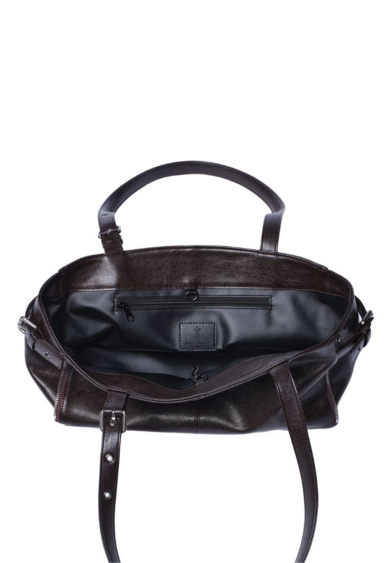 Zipper Shopper S Goat Chocolate