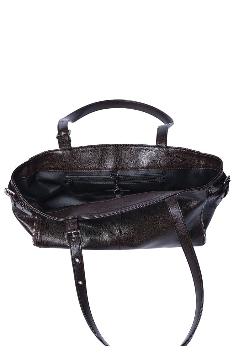 Zipper Shopper S Goat Chocolate