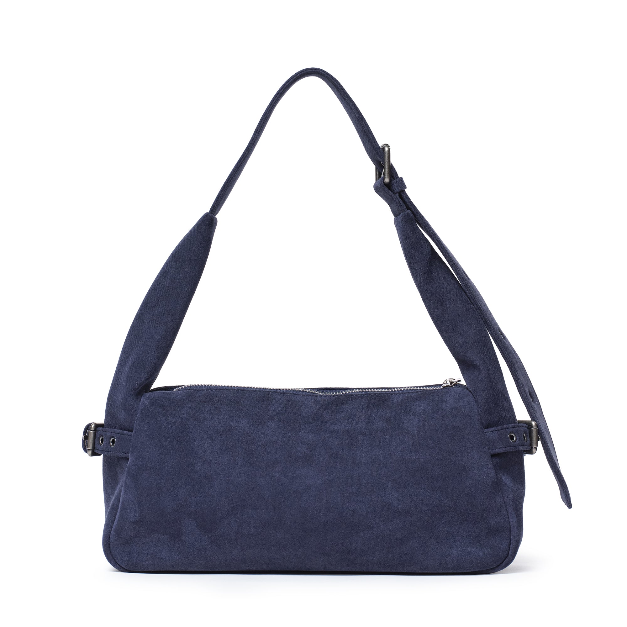 Atta Bag M Suede Navy
