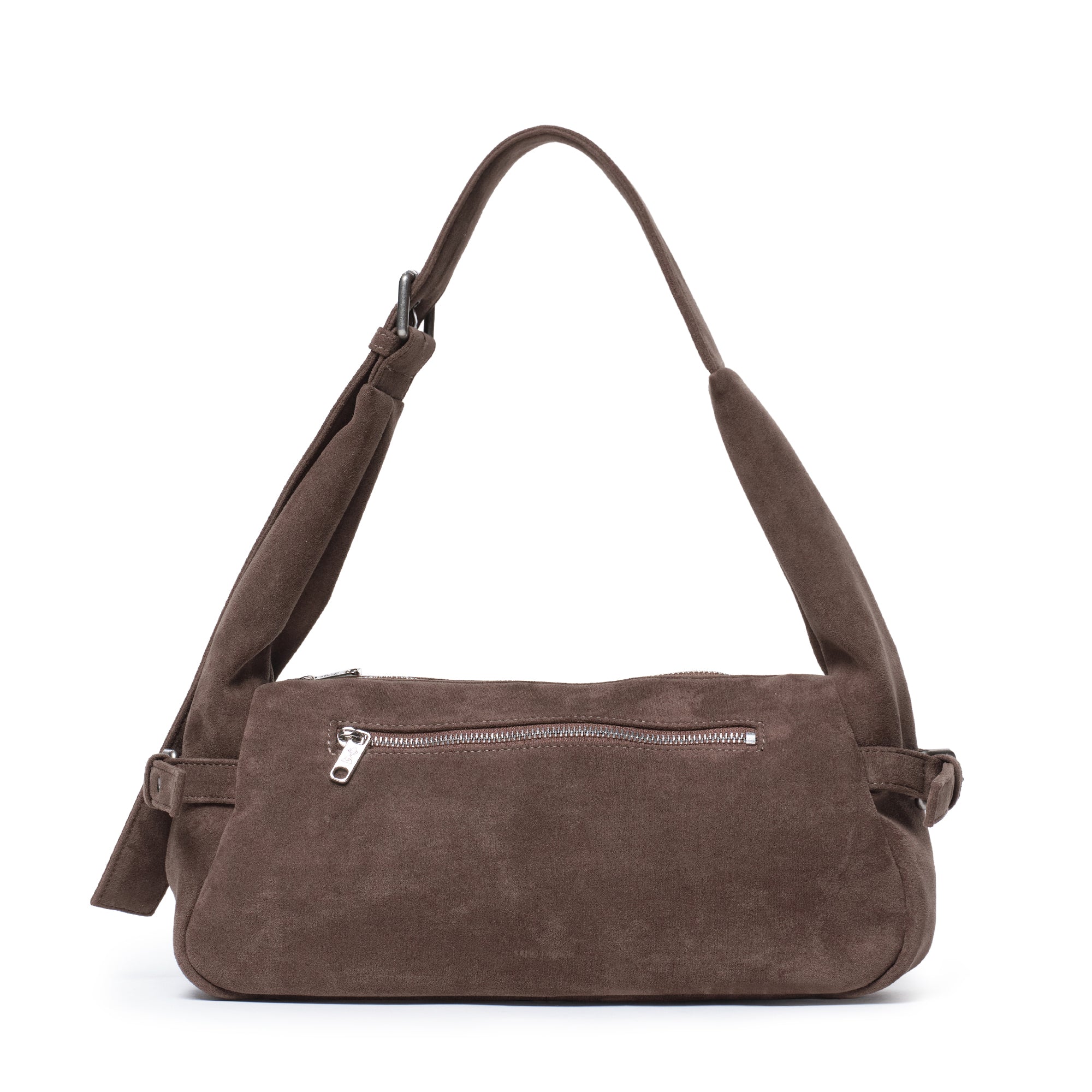 PREORDER Atta Bag M Suede Khaki Gray