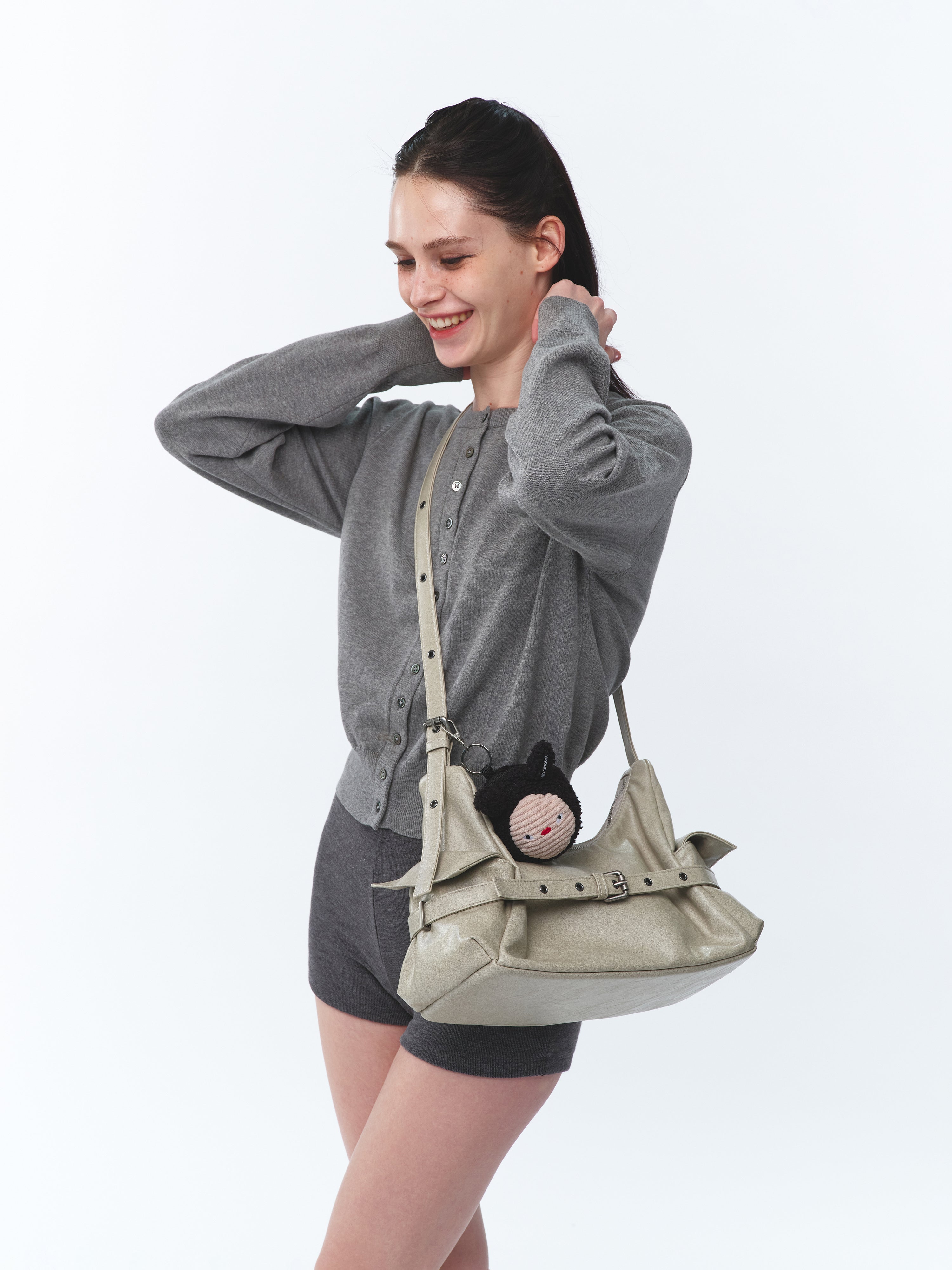 Belt Mondo Bag M Veg Cream