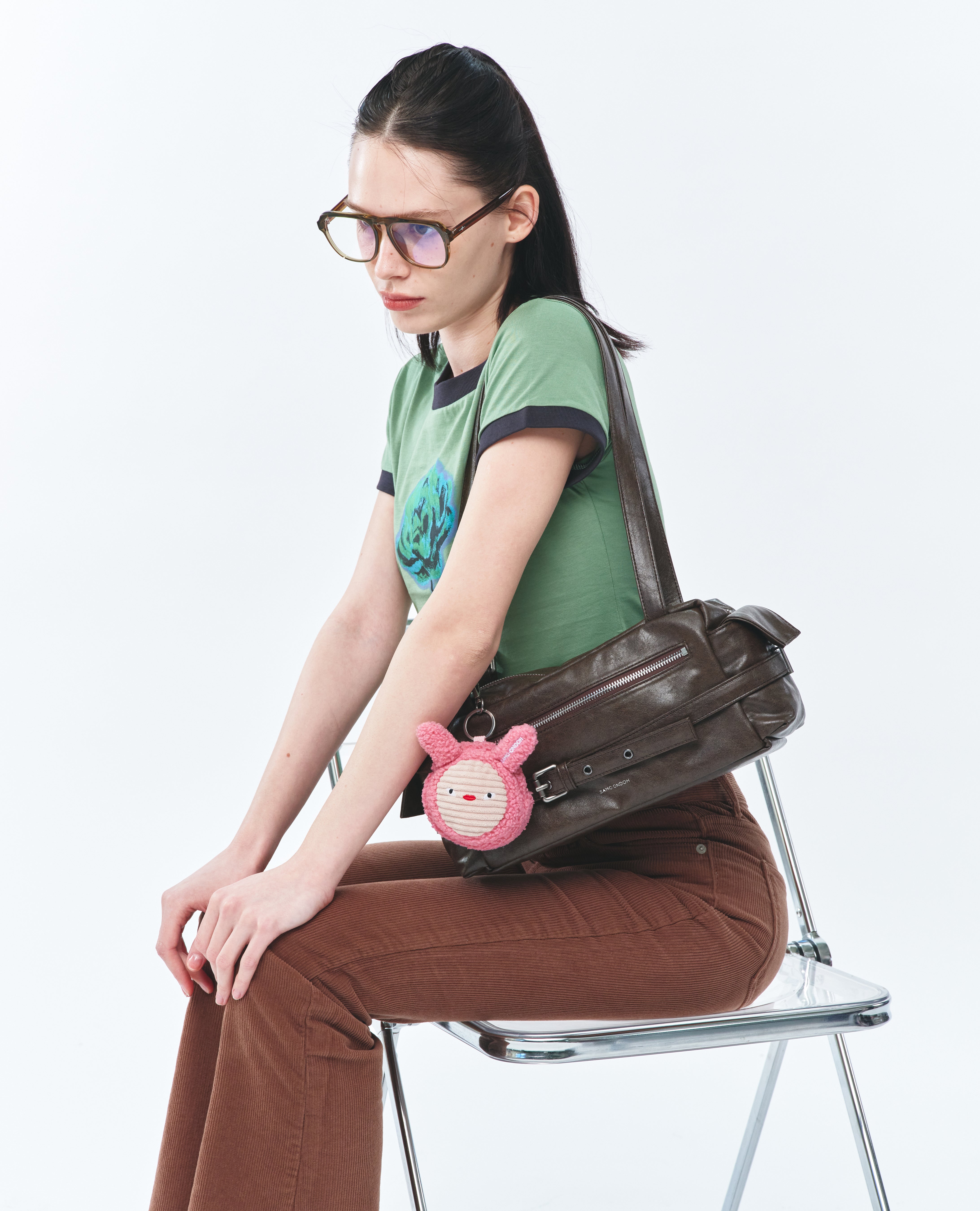 Belt Utility Bag M Veg Cocoa