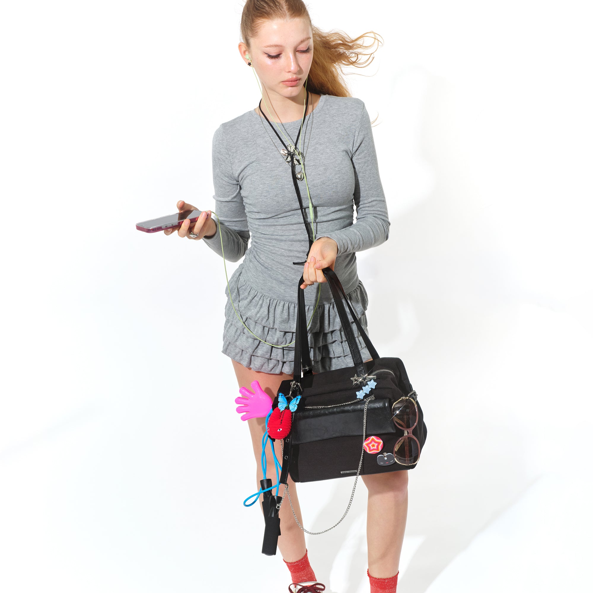 PREORDER Deca Utility Bag M Canvas Black