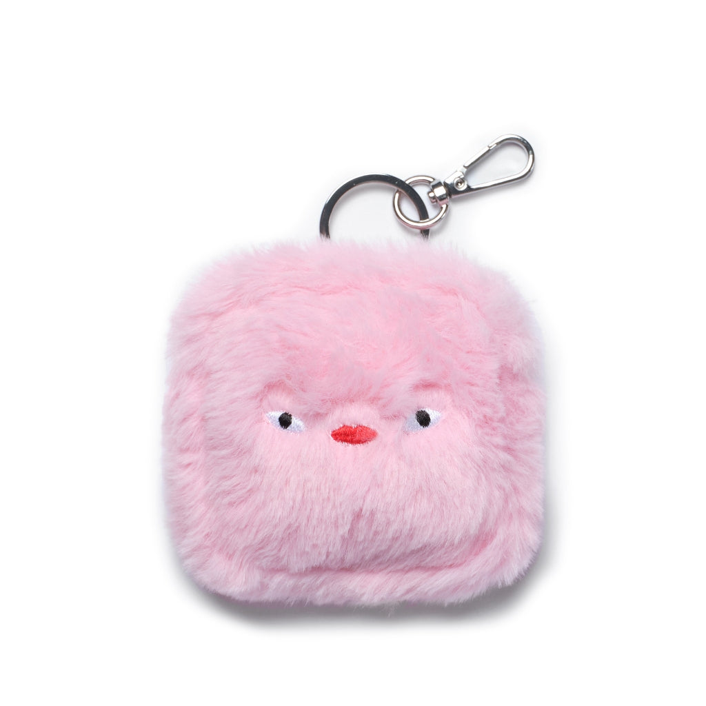 Nemoyom Airpods Case Eco Fur Pink