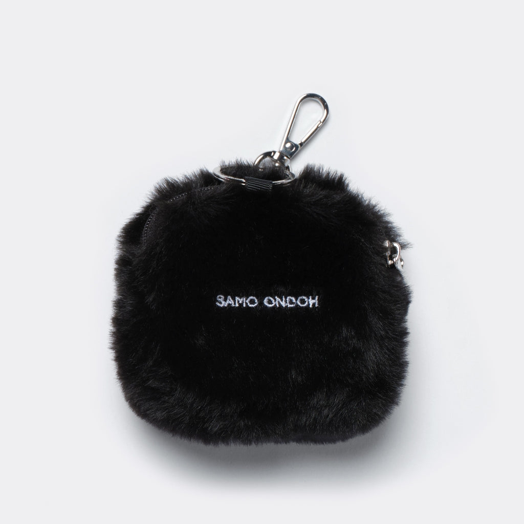 Nemoyom Airpods Case Eco Fur Black