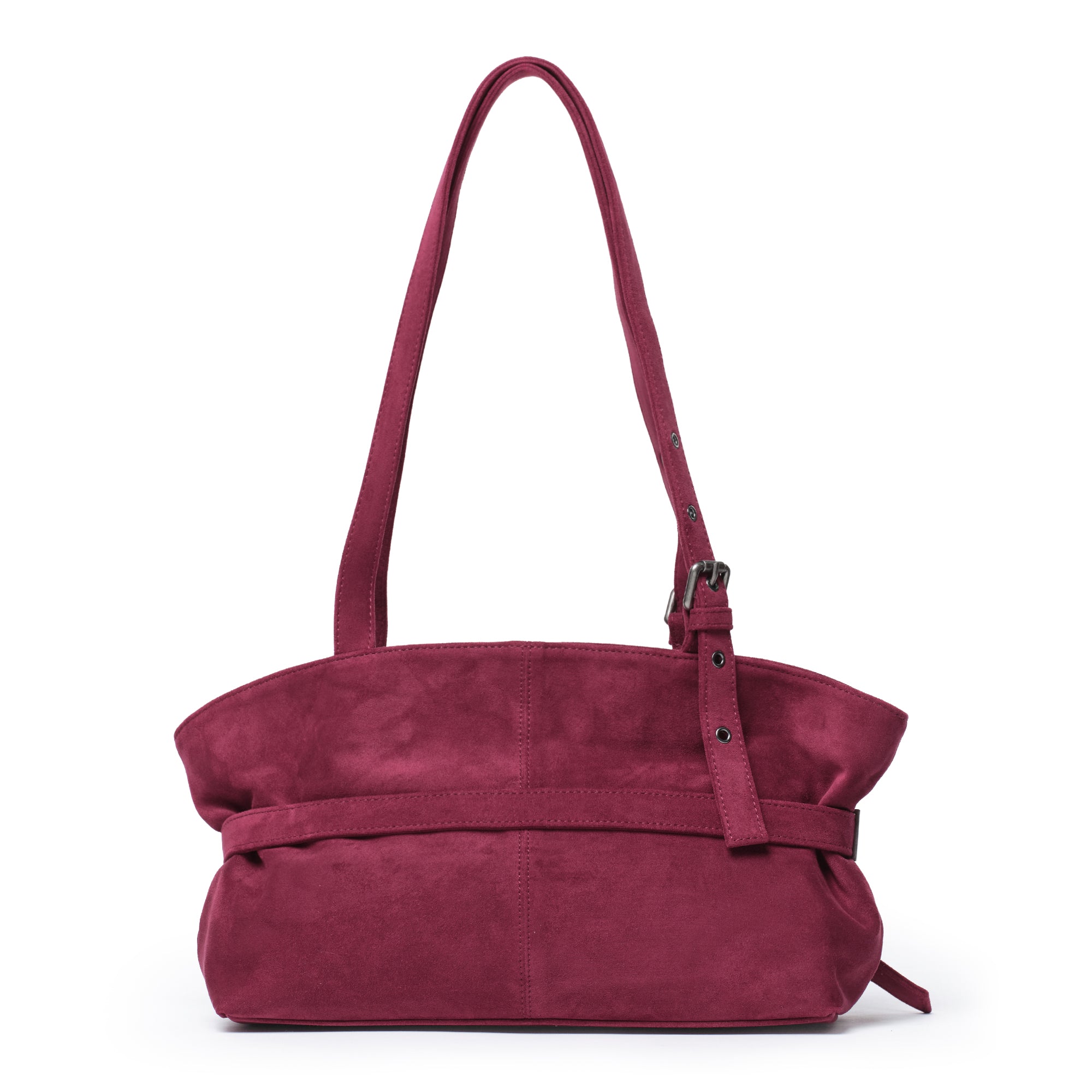 PREORDER Le Belt Bag M Suede Magenta