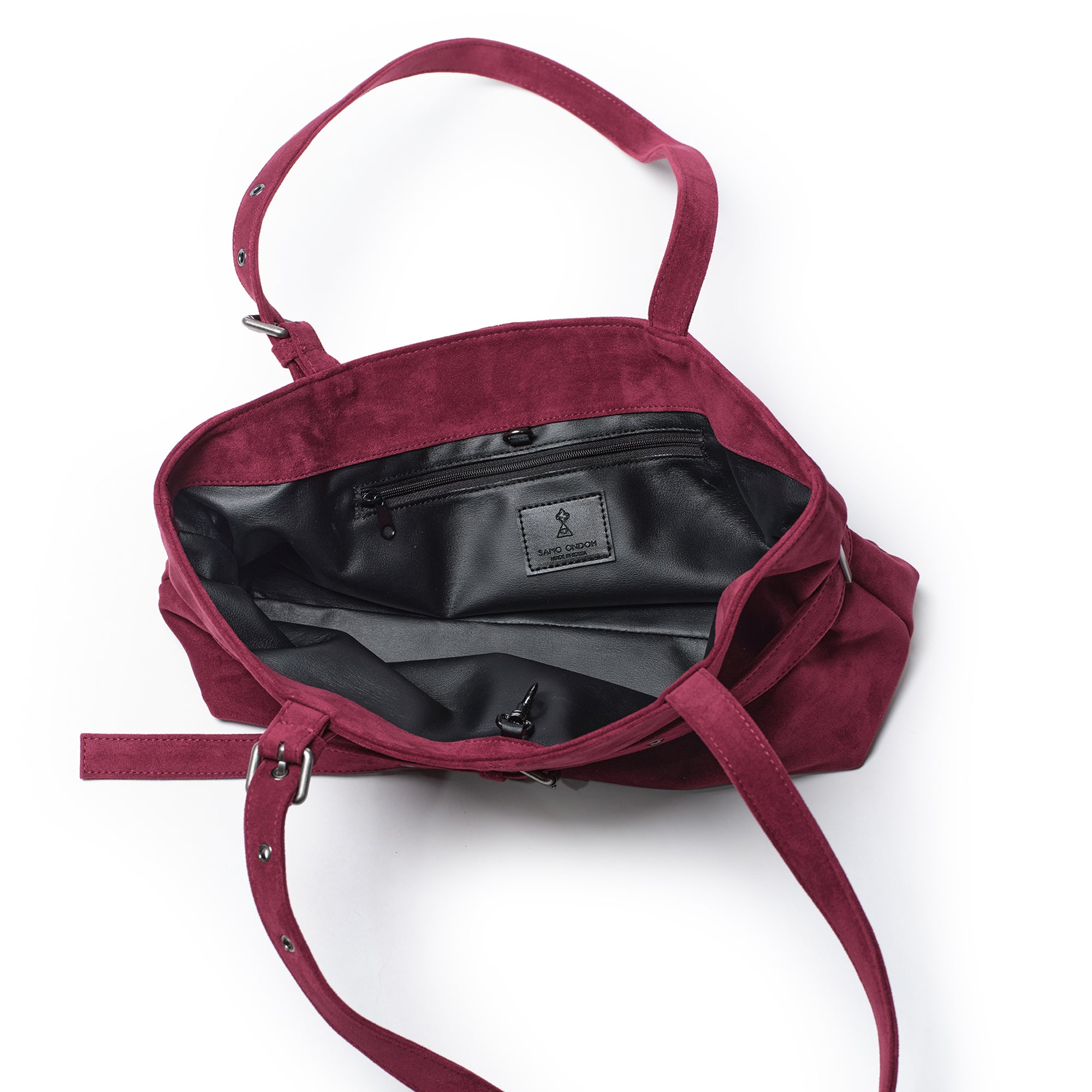 PREORDER Le Belt Bag M Suede Magenta