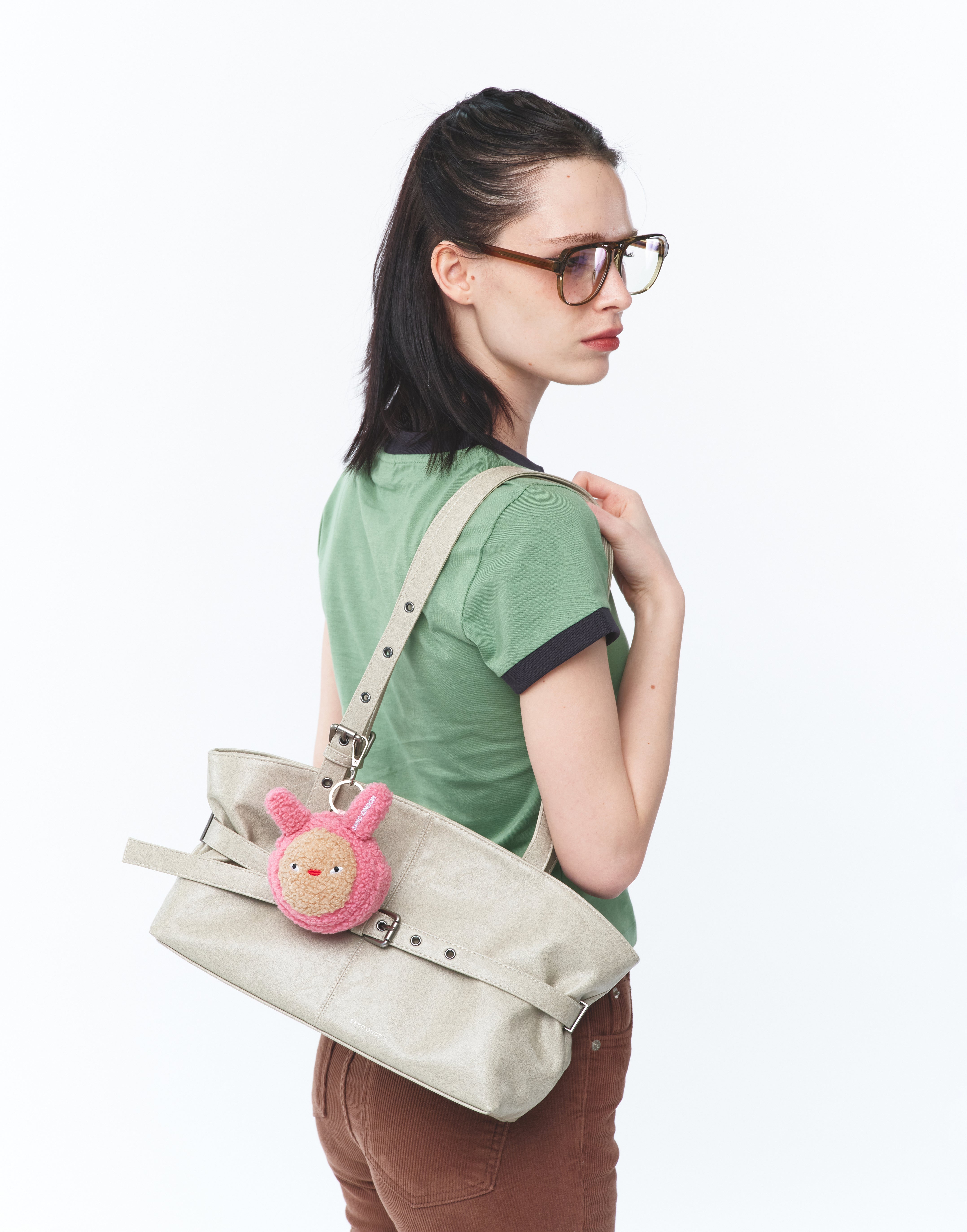 Le Belt Bag M Veg Cream