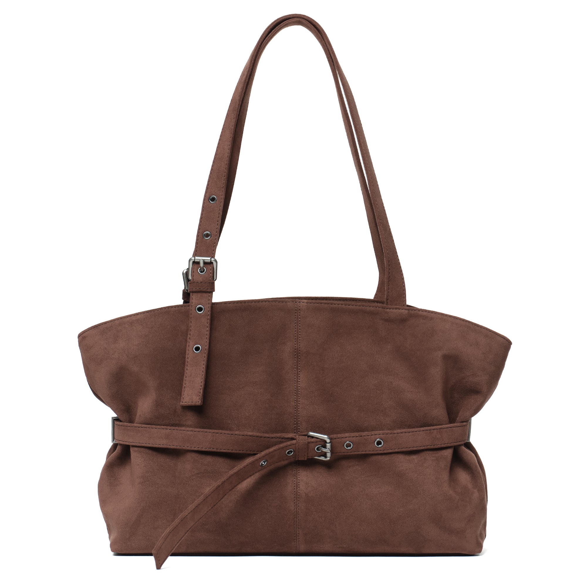 PREORDER Le Belt Bag L Suede Brown