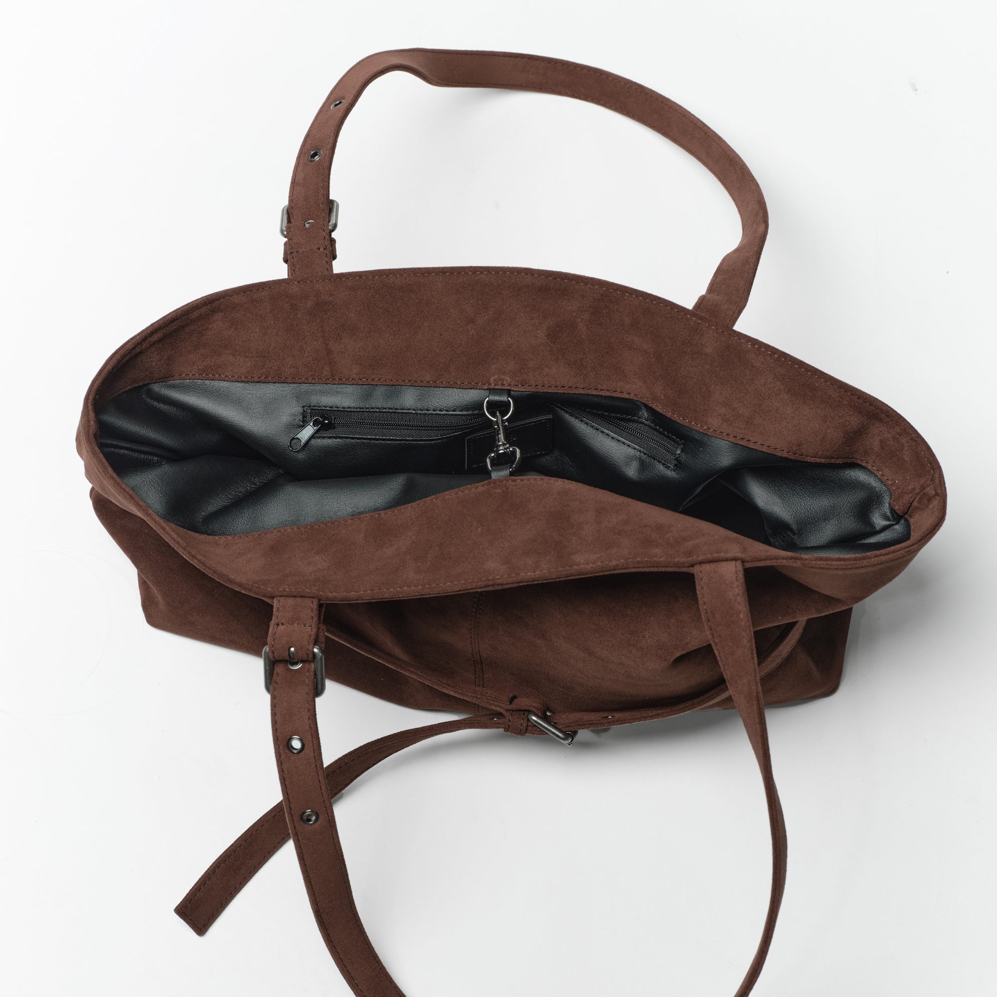 PREORDER Le Belt Bag L Suede Brown