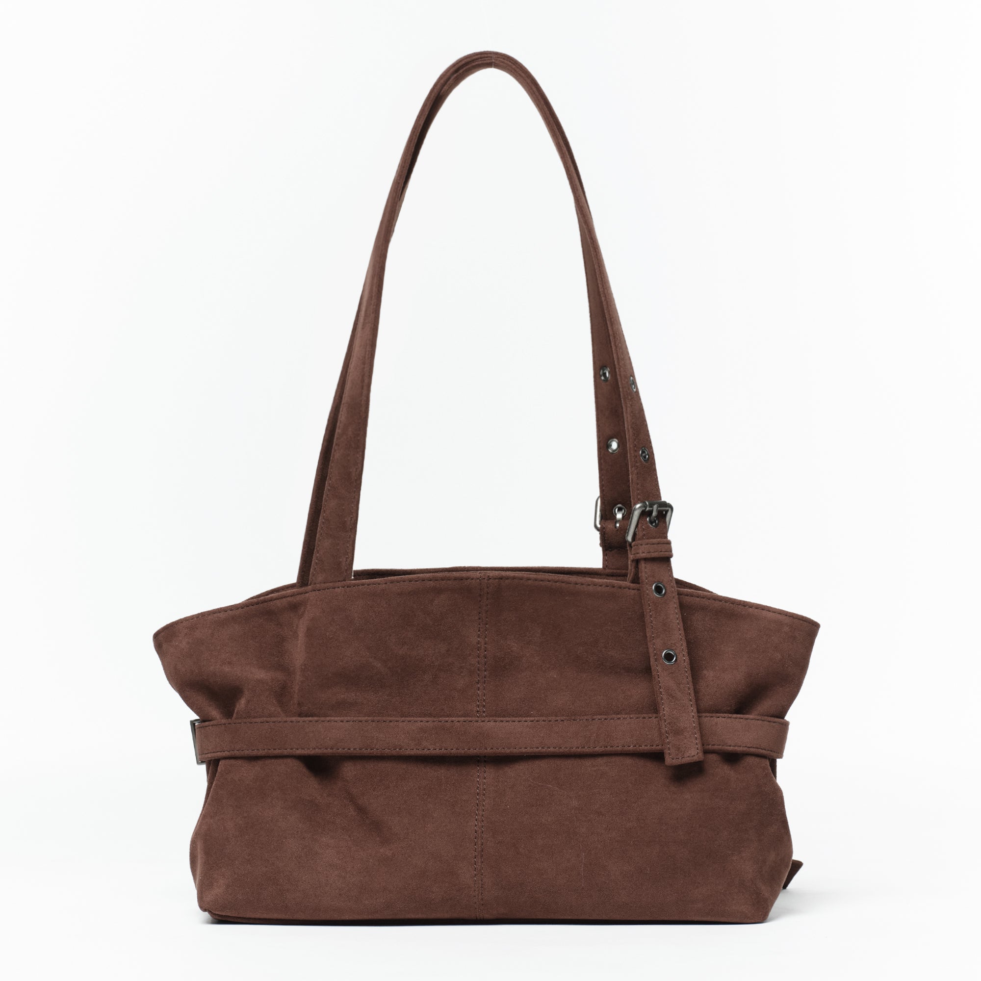 PREORDER Le Belt Bag M Suede Brown