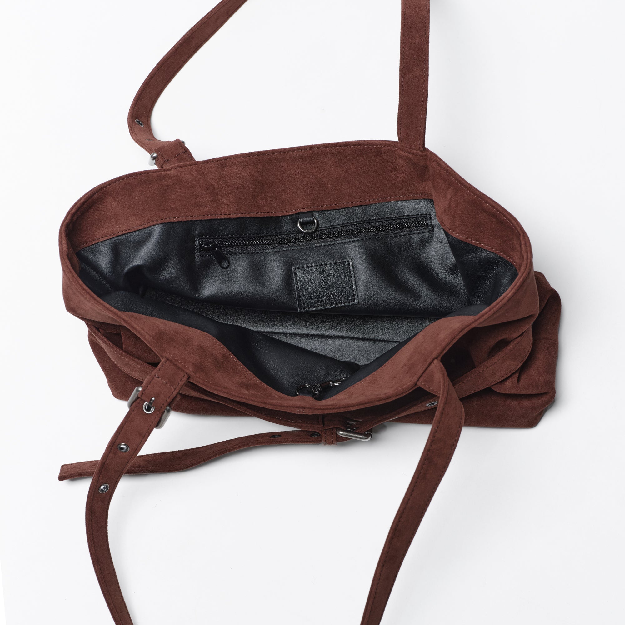 PREORDER Le Belt Bag M Suede Brown
