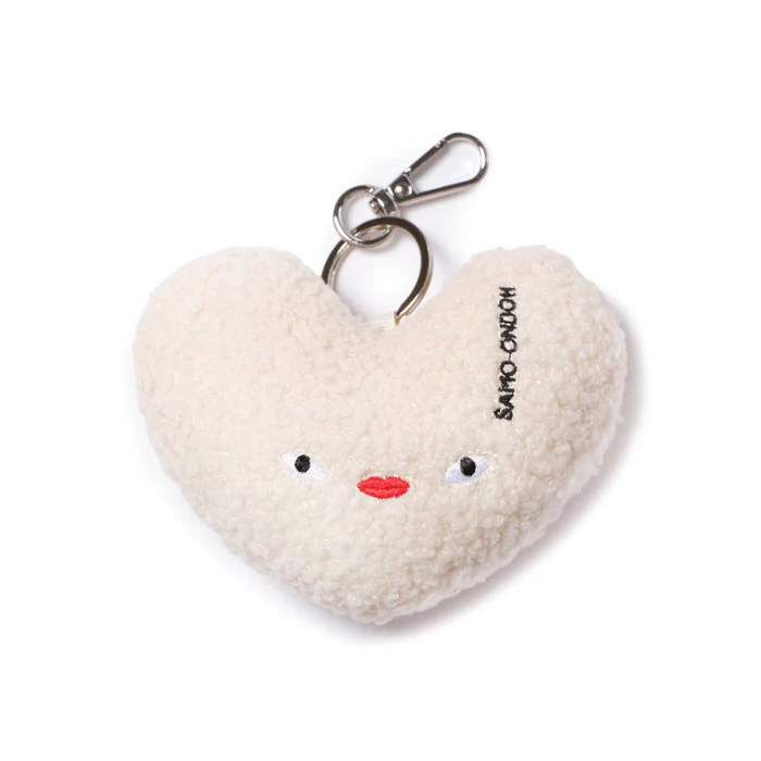 Loveyom Keychain Eco Shearling Ivory
