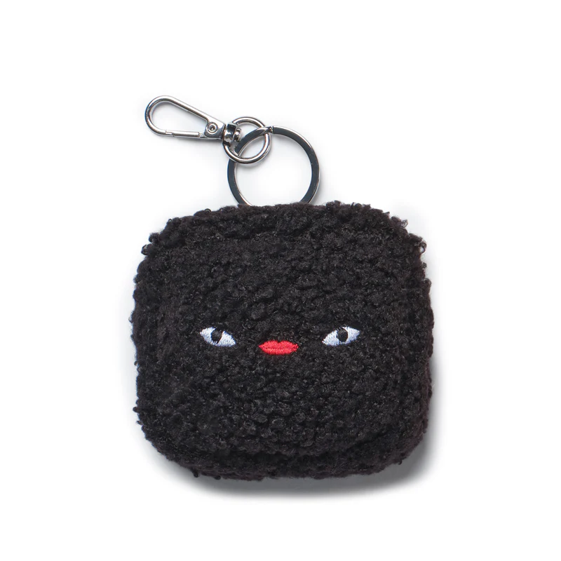 Nemoyom Airpods Case Eco Shearling Black