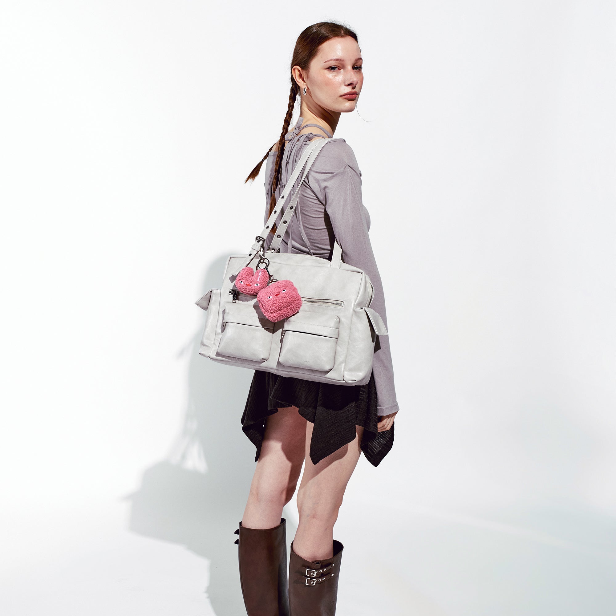 PREORDER Pocket Utility Bag L Baked Powder