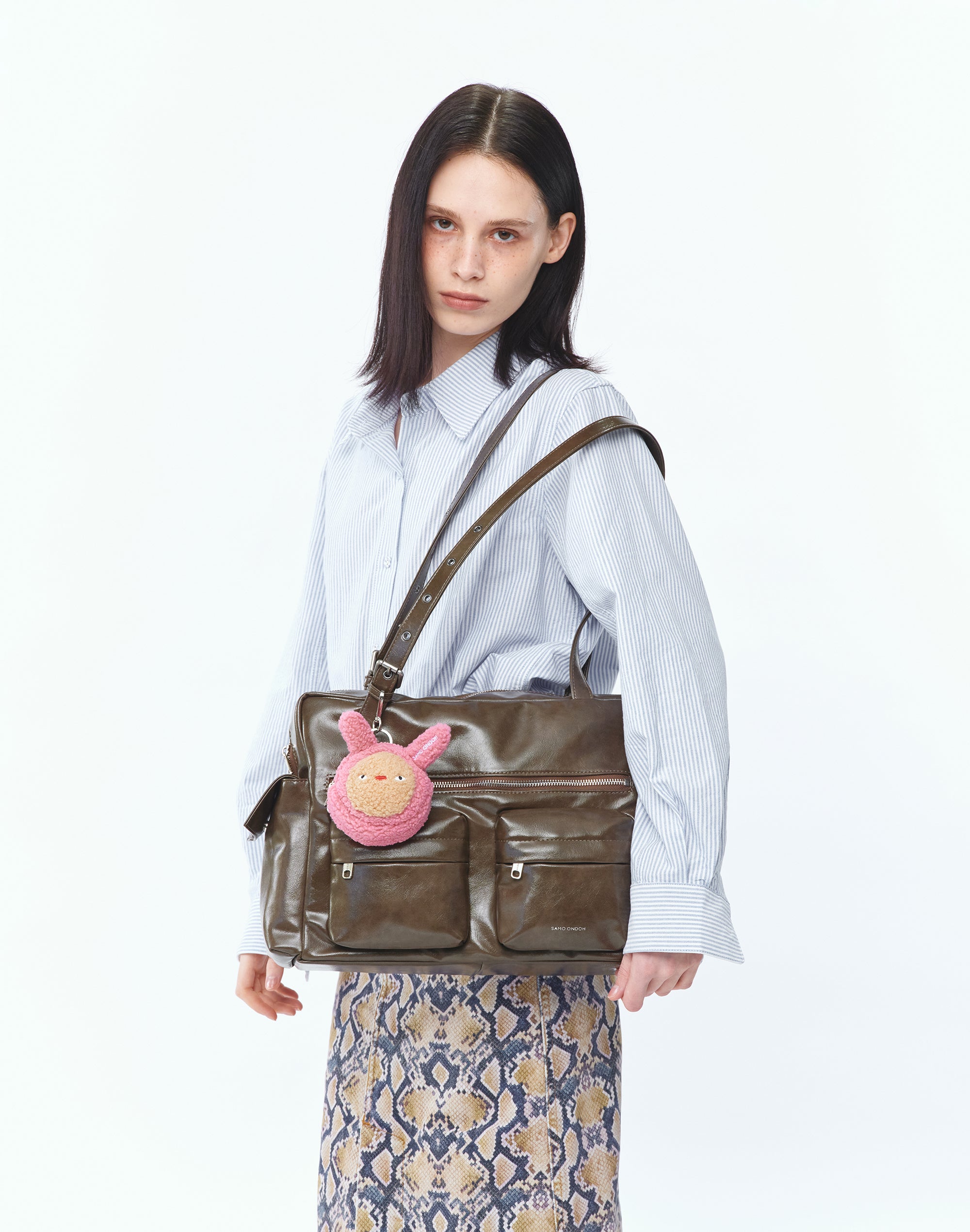 Pocket Utility Bag L Vampire Coffeemilk