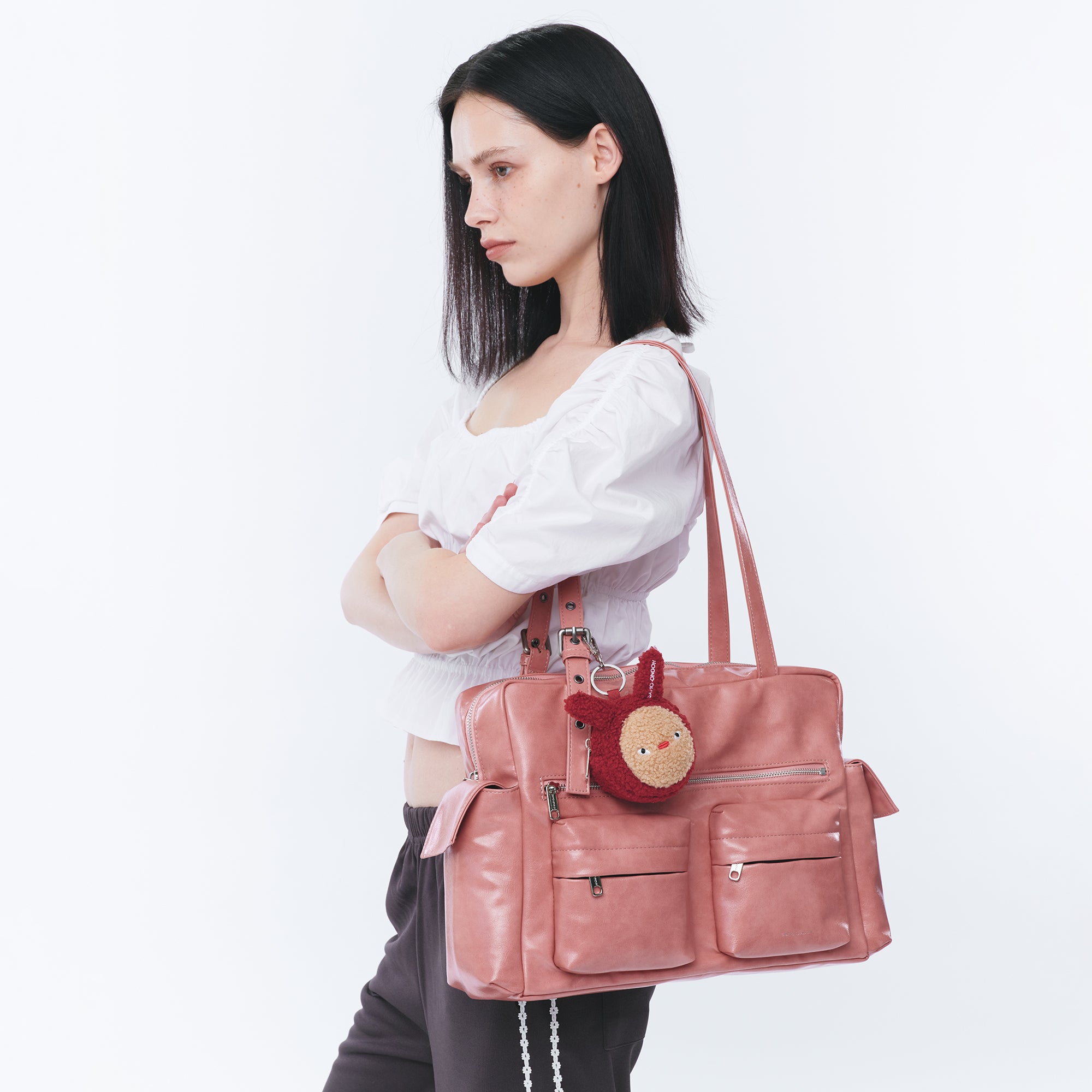 Pocket Utility Bag L Vampire Pink