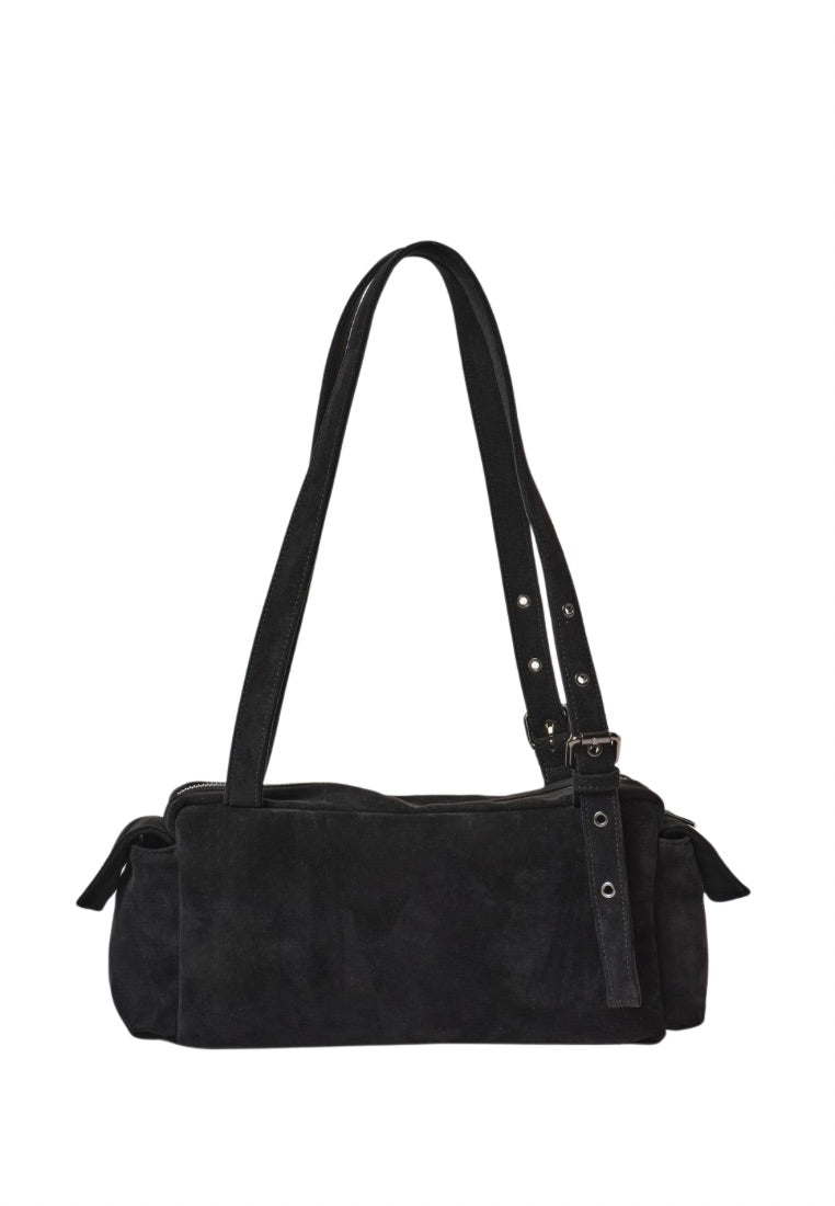 Pocket Utility Bag M Suede Black
