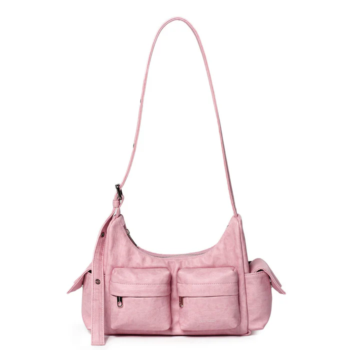 Pocket Mug Bag M Brushed Pink