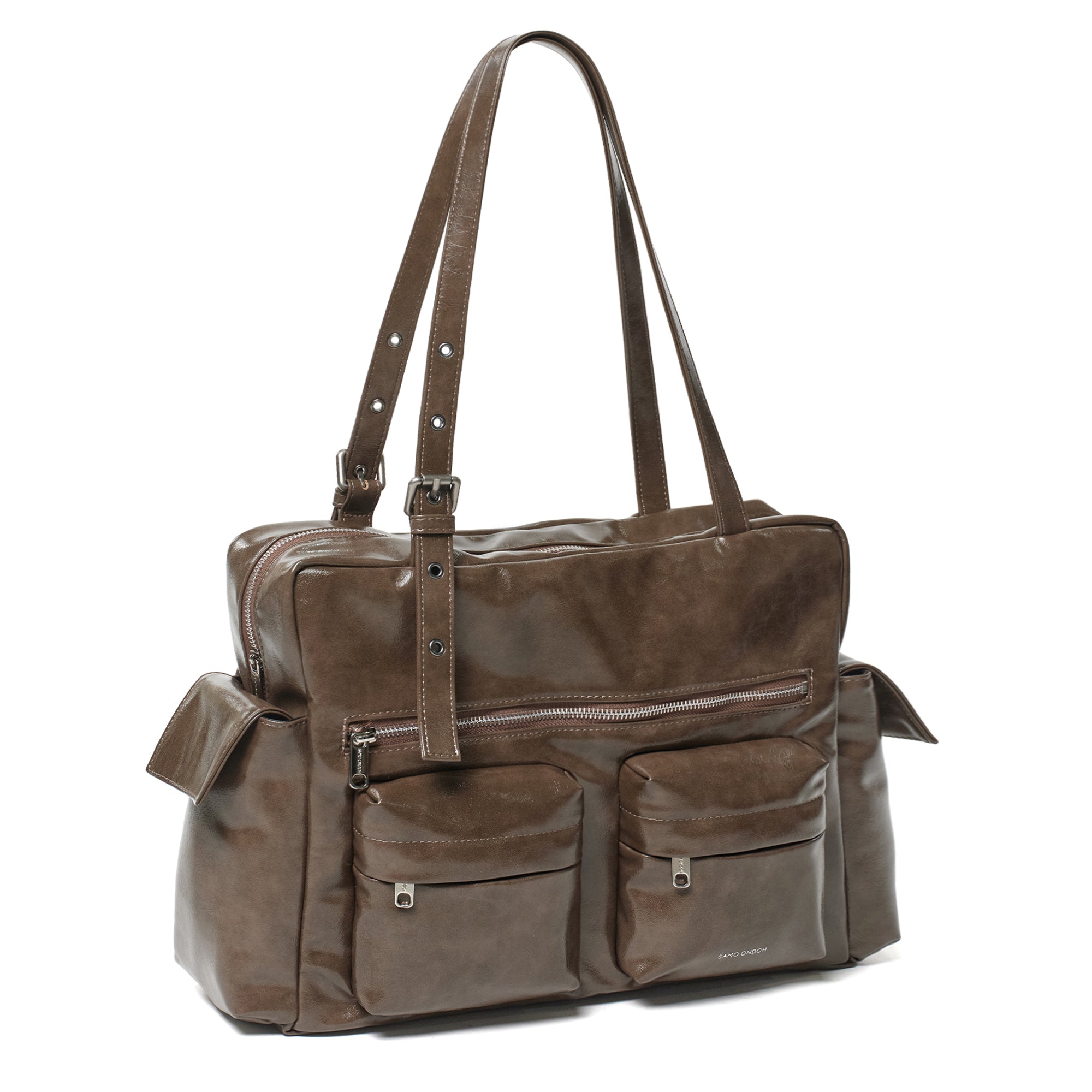 Pocket Utility Bag L Vampire Coffeemilk