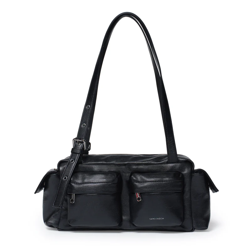 Pocket Utility Bag M Nappa Black