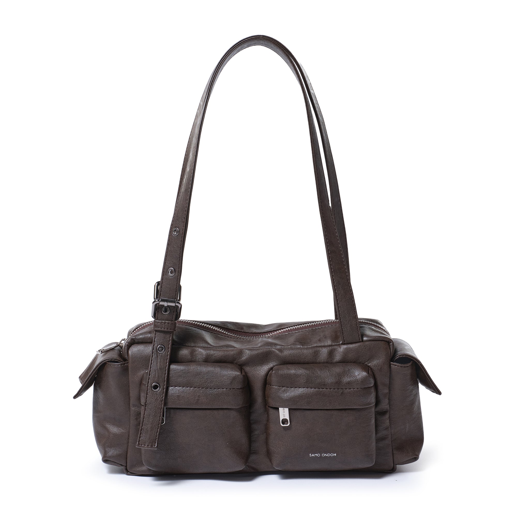 Pocket Utility Bag M Brushed Chocolate