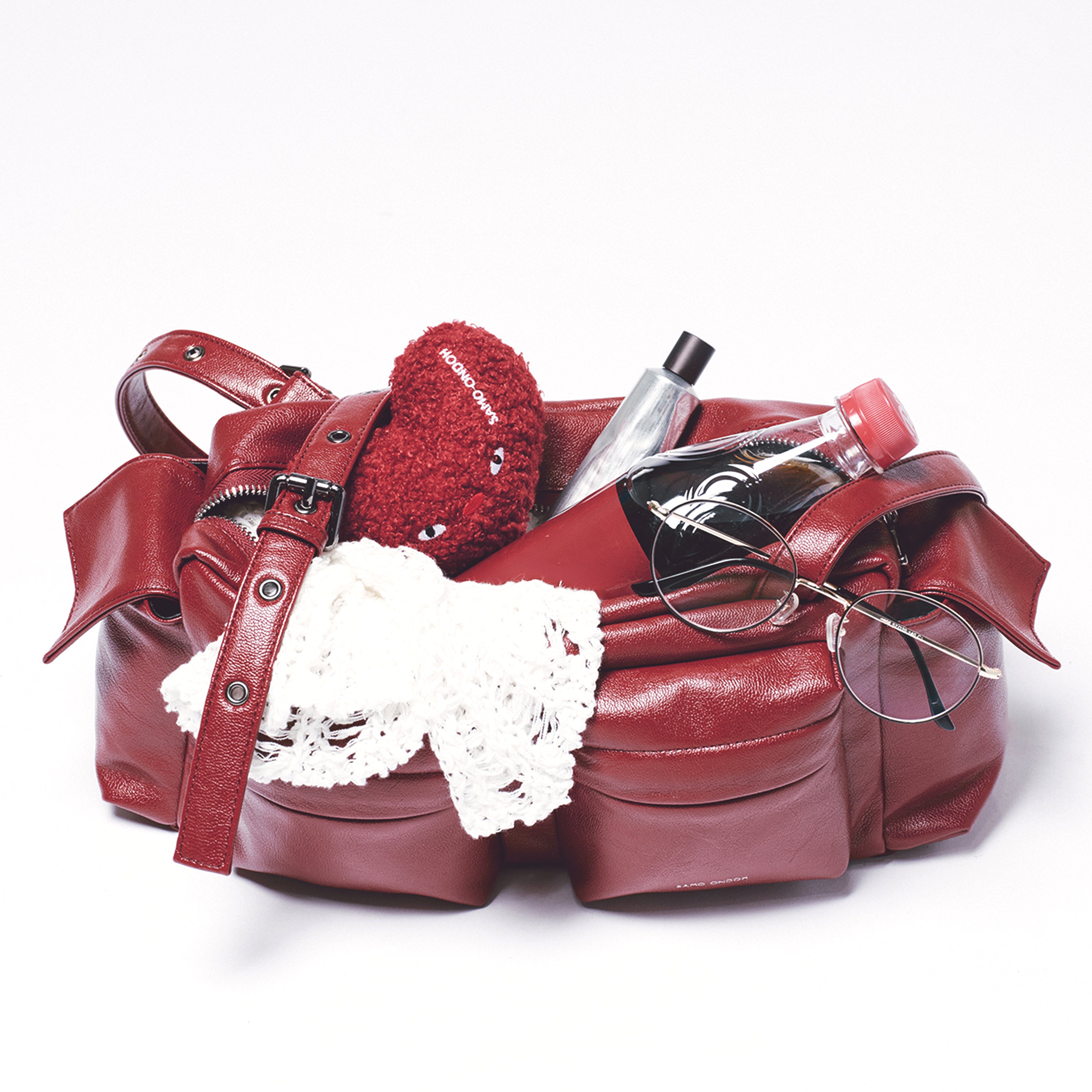 Pocket Utility Bag M Goat Red